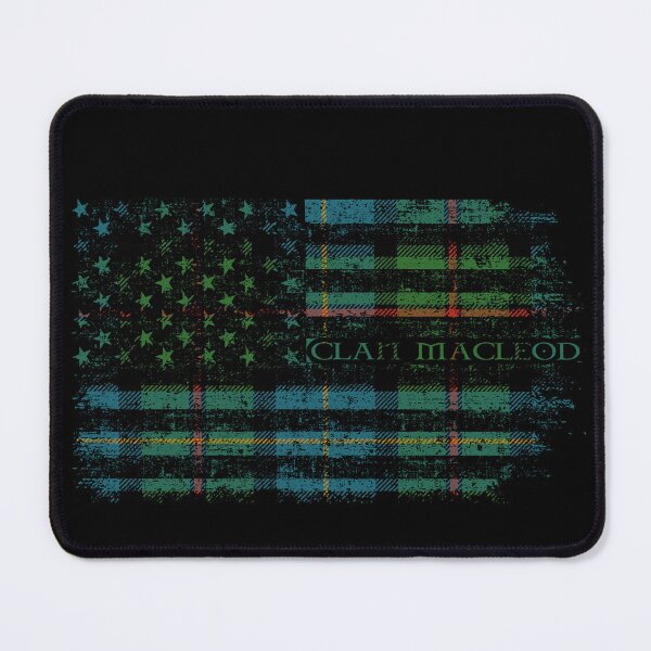 Item preview, Clan MacLeod of Assynt Scottish tartan US flag kilt Scotland designed and sold by Clan1093.