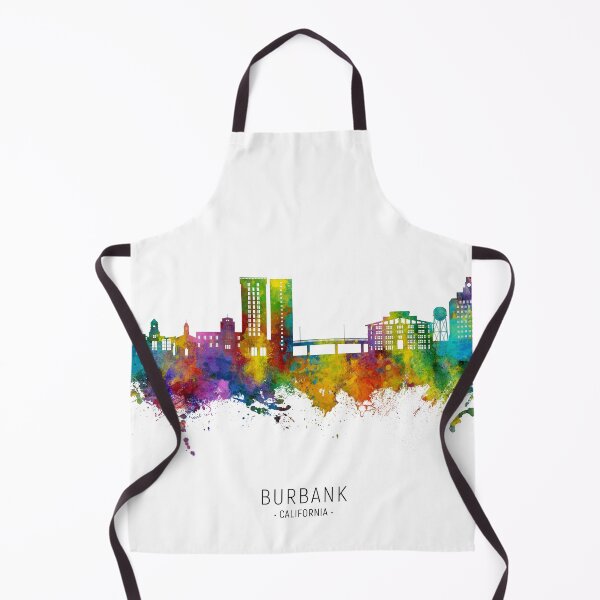 Item preview, Burbank California Skyline designed and sold by ArtPrints.