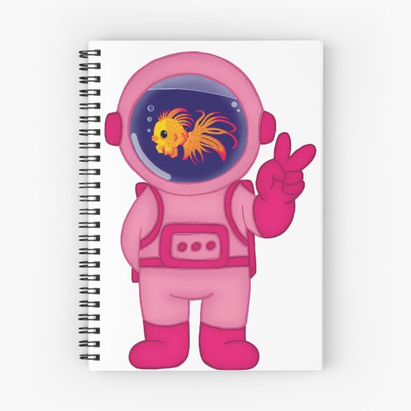 Item preview, Copy of Fish the Colors of the Rainbow Astronaut- Pink designed and sold by ChaosAndLace.