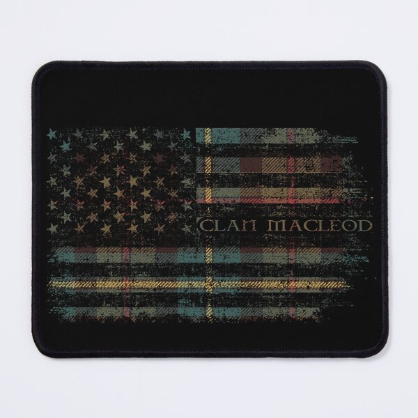 Item preview, Clan MacLeod of Skeabost Scottish tartan US flag kilt Scotland designed and sold by Clan1093.