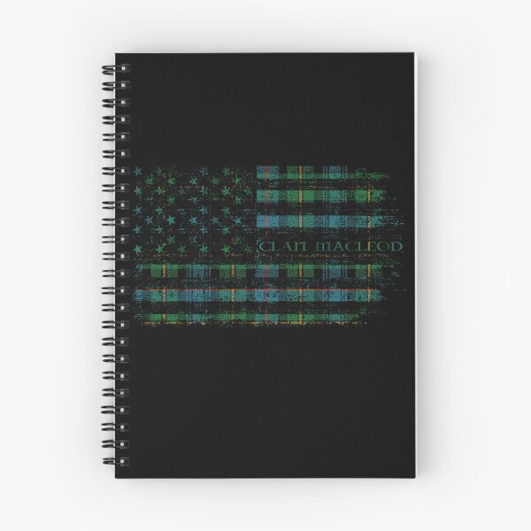 Item preview, Clan MacLeod of Skye Scottish tartan US flag kilt Scotland designed and sold by Clan1093.