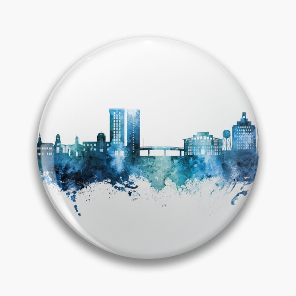 Item preview, Burbank California Skyline designed and sold by ArtPrints.