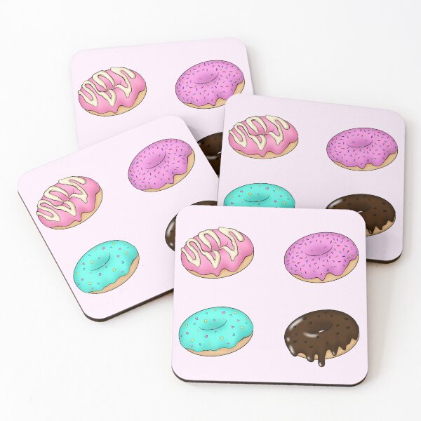 Item preview, strawberry chocolate sprinkle donuts designed and sold by Green-z.