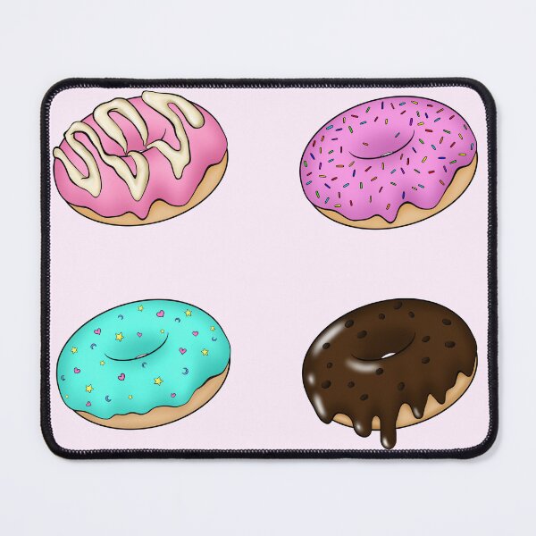 Item preview, strawberry chocolate sprinkle donuts designed and sold by Green-z.