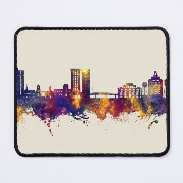 Item preview, Burbank California Skyline designed and sold by ArtPrints.