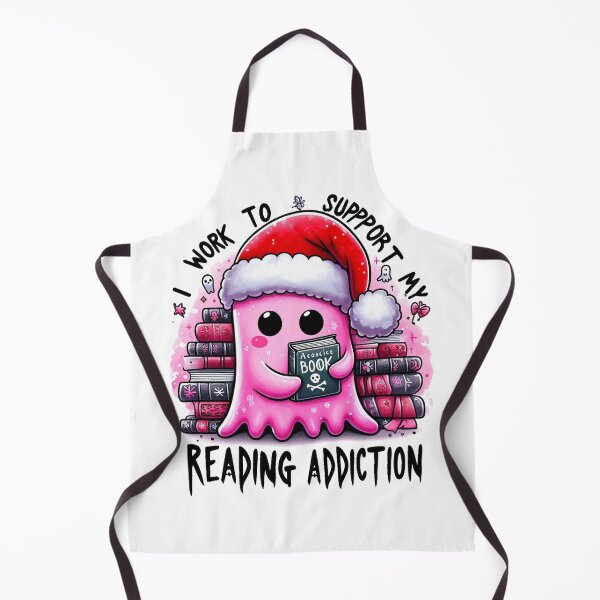 Item preview, I Work To Support My Reading Addiction designed and sold by erkinmaddison.