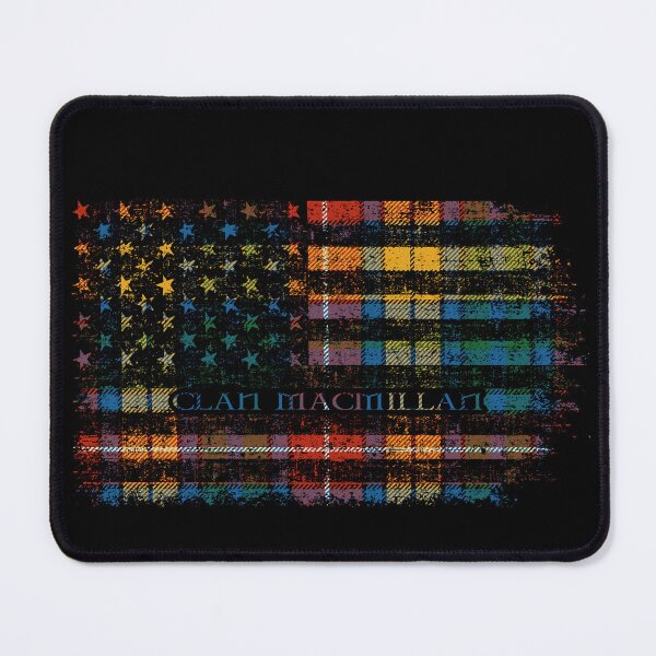 Item preview, Clan MacMillan Scottish tartan US flag kilt Scotland 2 designed and sold by Clan1093.