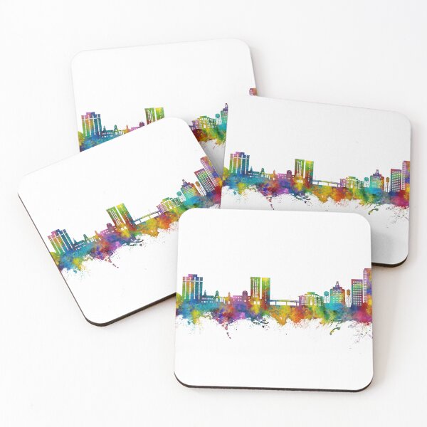Item preview, Burbank California Skyline designed and sold by ArtPrints.