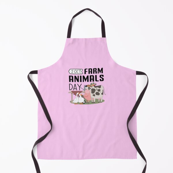 Item preview, 2 October Farm Animals Day - Wacky Holidays designed and sold by ChemicalXShop.
