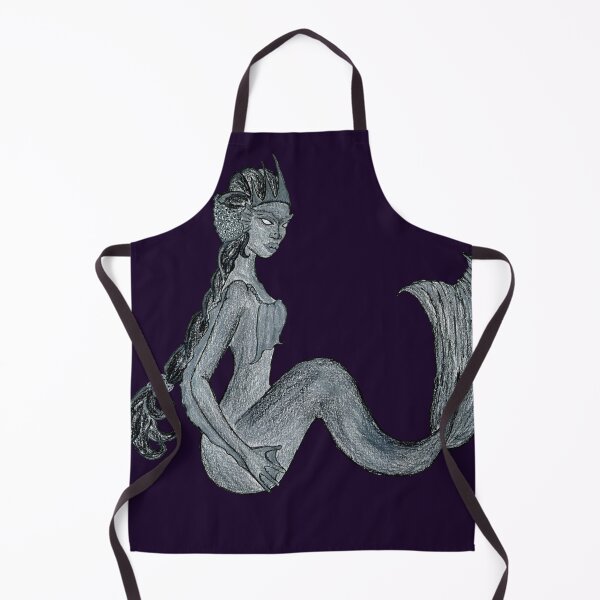 Item preview, Yajaira The Dark Mermaid designed and sold by Betsy Phillips.