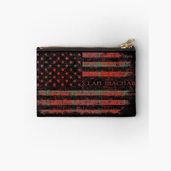 Artikelvorschau, Clan Macnab Schottischer Tartan US-Flagge Kilt Schottland entworfen und verkauft von Clan1093.