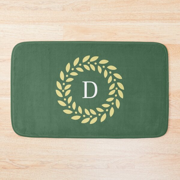 Item preview, Classic Monogram Letter C with Laurel Wreath Design designed and sold by rasagamastore.