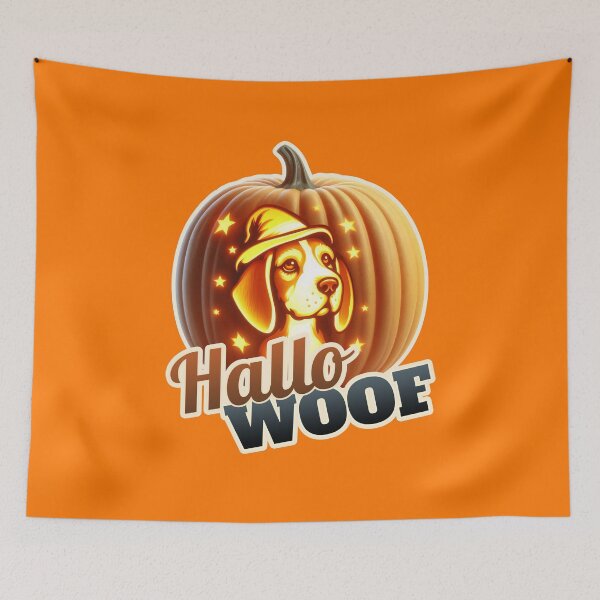 Item preview, Halloween pumpkin Beagle designed and sold by ThisDress.