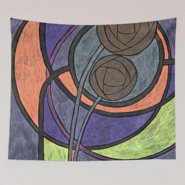 Item preview, Mosaic Roses designed and sold by Betsy Phillips.