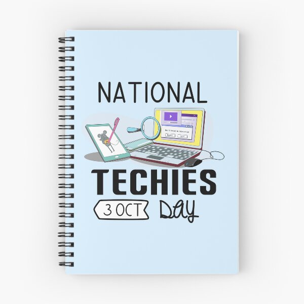 Item preview, 3 October National Techies Day - Wacky Holidays designed and sold by ChemicalXShop.