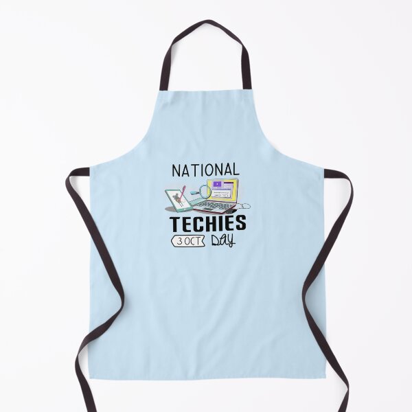 Item preview, 3 October National Techies Day - Wacky Holidays designed and sold by ChemicalXShop.