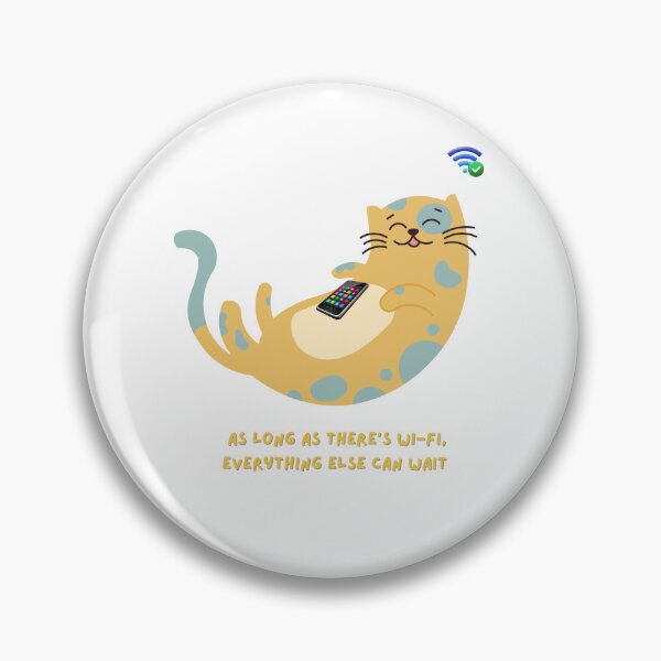 Item preview, Wi-Fi Cat Nap designed and sold by OliTaArt.