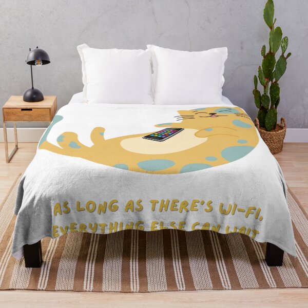 Item preview, Wi-Fi Cat Nap designed and sold by OliTaArt.