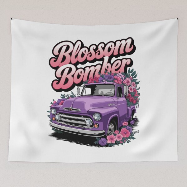 Item preview, Flower truck - Blossom bomber designed and sold by JansenGS.