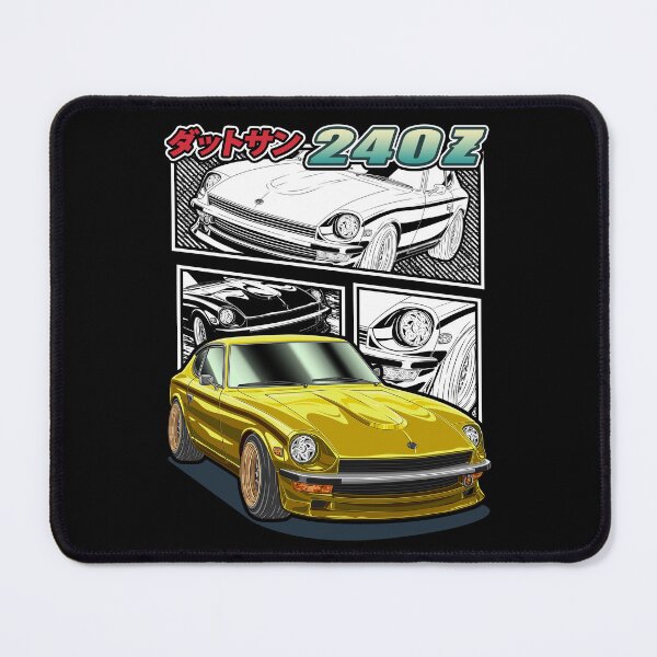 Item preview, ํYellow Datsun 240z Comic Style Comic Style designed and sold by JDM Guyvit.