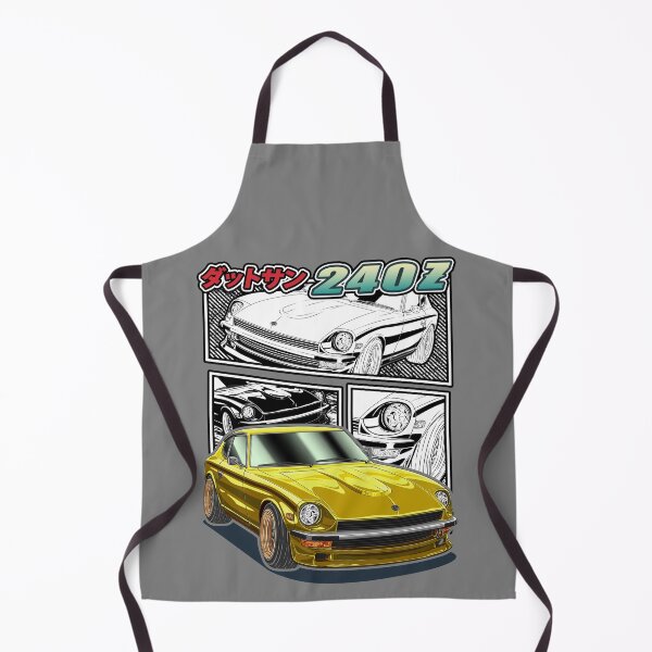 Item preview, ํYellow Datsun 240z Comic Style Comic Style designed and sold by JDM Guyvit.