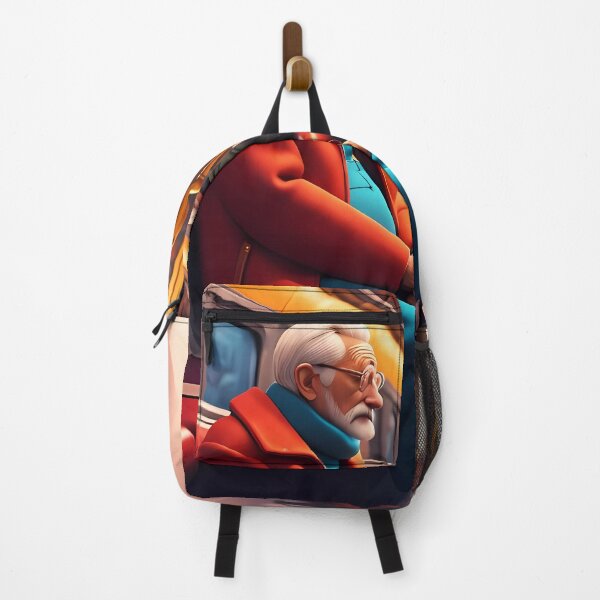 Item preview, Cold Pensioner trying to keep warm on an underground train designed and sold by Colin Bentham.