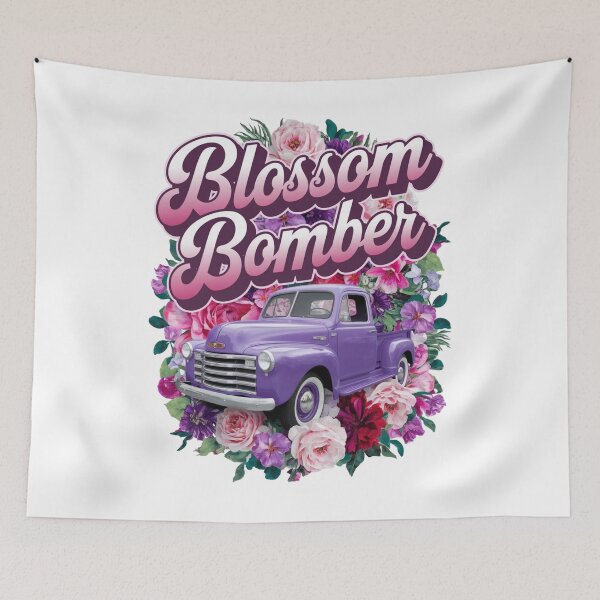 Item preview, Flower truck - Blossom bomber designed and sold by JansenGS.