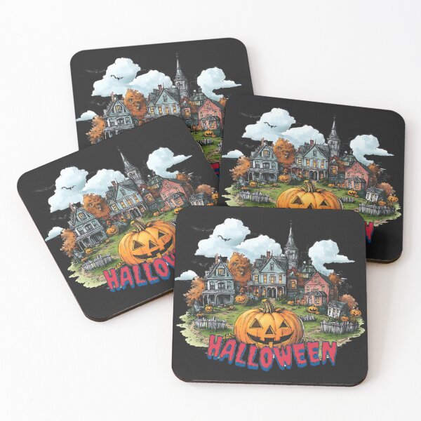 Item preview, HalloweenTown 1998 , Vintage Halloween Retro. designed and sold by No11DigitalArt.
