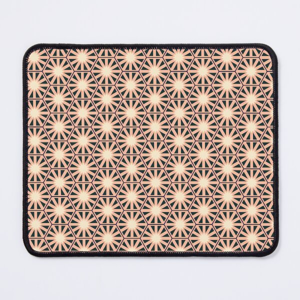 Item preview, Intricate and Repetitive Geometric Pattern Black Pink designed and sold by Genie-0750.