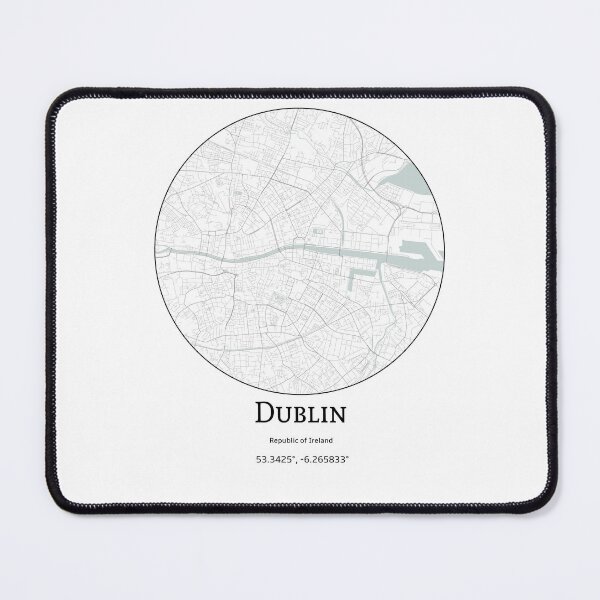 Item preview, Topography of Dublin designed and sold by JohnnysHeath.