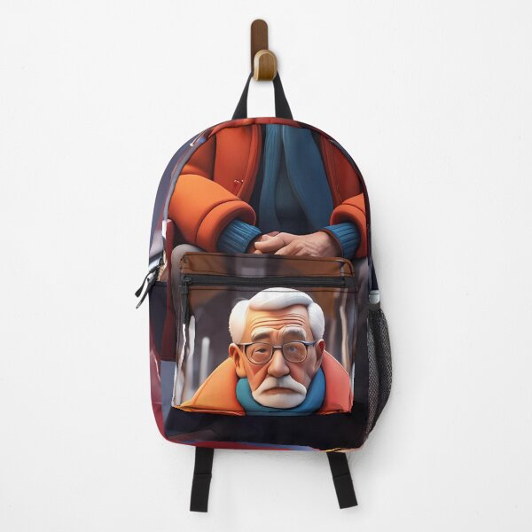 Item preview, Cold Pensioner trying to keep warm on an underground train designed and sold by Colin Bentham.
