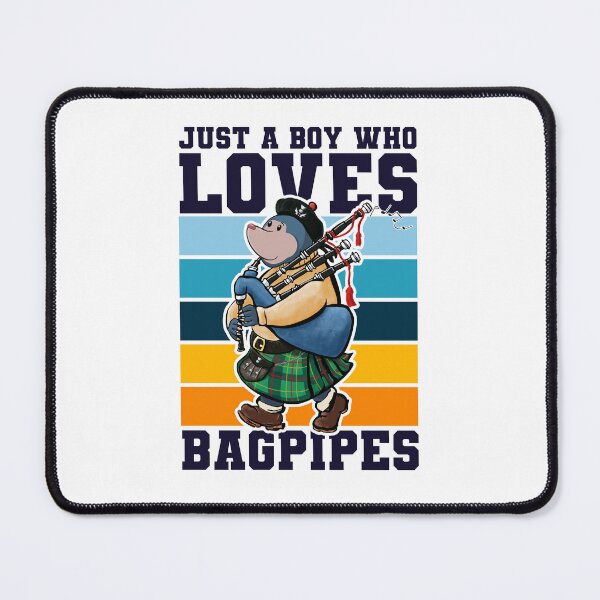Item preview, Funny Scottish Bagpipes Player designed and sold by brodyquixote.