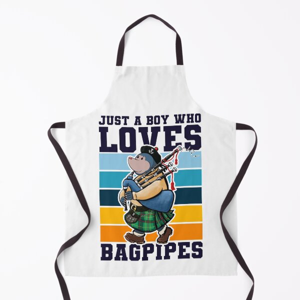 Item preview, Funny Scottish Bagpipes Player designed and sold by brodyquixote.
