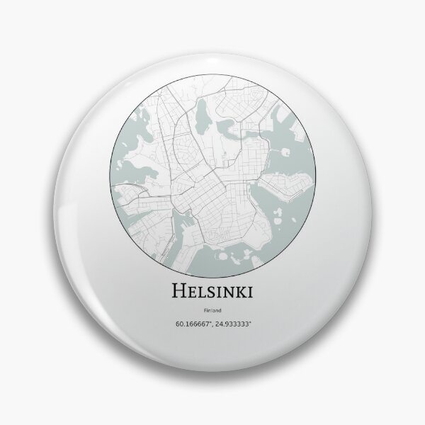 Item preview, Topography of Helsinki designed and sold by JohnnysHeath.
