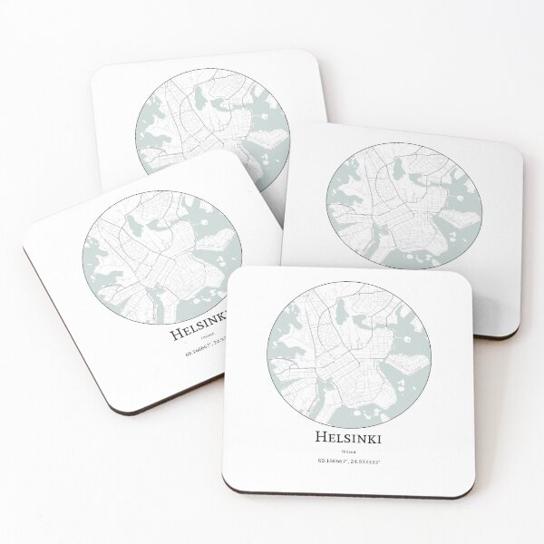 Item preview, Topography of Helsinki designed and sold by JohnnysHeath.