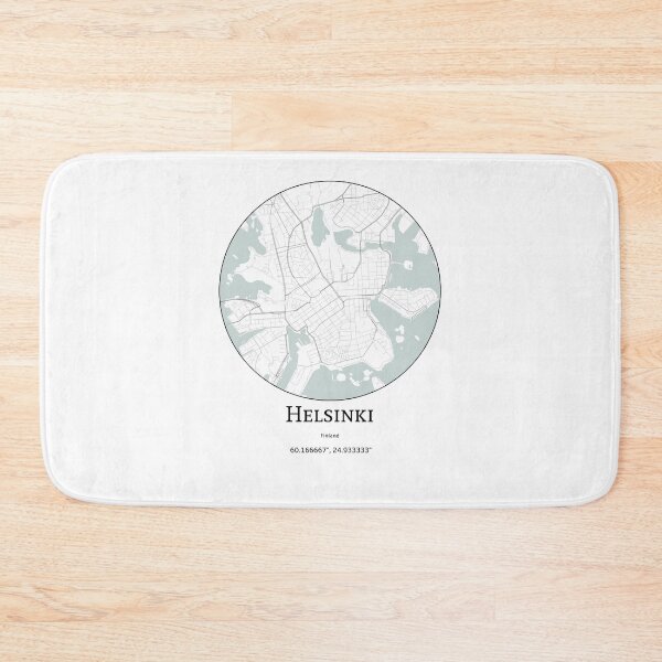 Item preview, Topography of Helsinki designed and sold by JohnnysHeath.