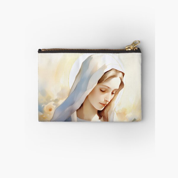 Item preview, Mother Mary Our Lady of Grace in Watercolor  designed and sold by AdamesArtStudio.