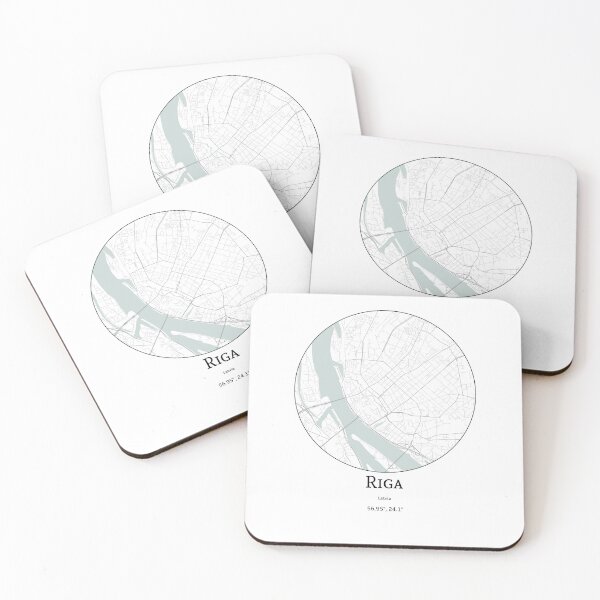 Item preview, Topography of Riga designed and sold by JohnnysHeath.