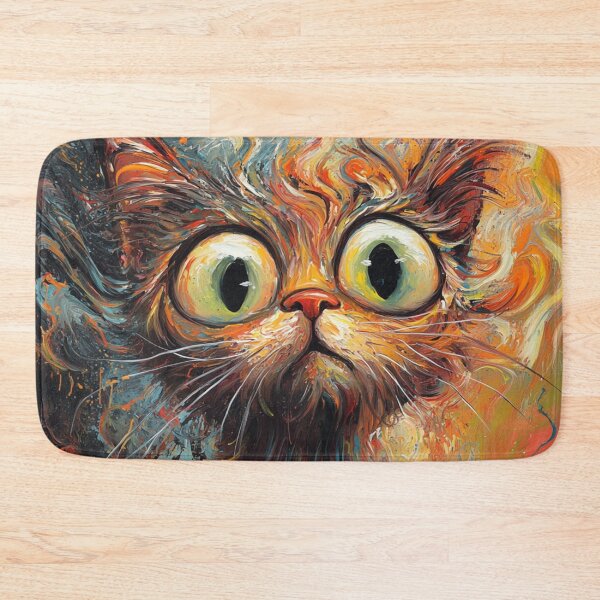 Item preview, Colorful Smudge Cat designed and sold by GrinGalore.