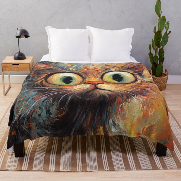 Item preview, Colorful Smudge Cat designed and sold by GrinGalore.