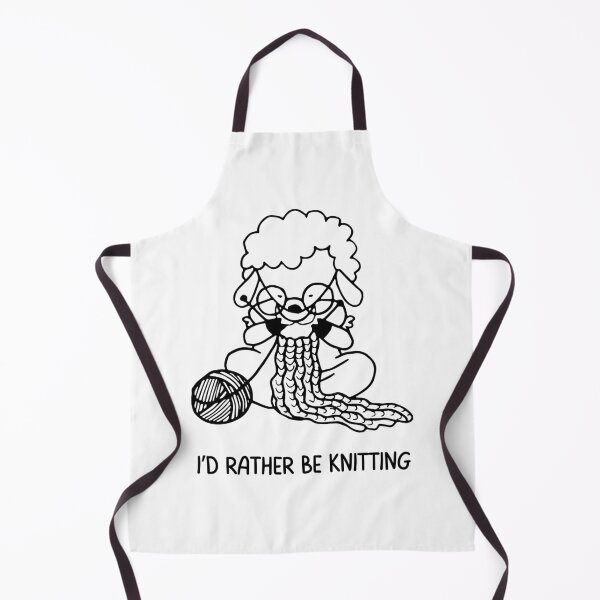 Item preview, I'd Rather Be Knitting designed and sold by alignedLife.