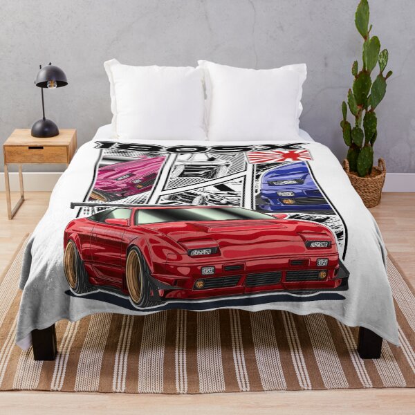 Item preview, Red Nissan 180SX Comic Style designed and sold by JDM Guyvit.