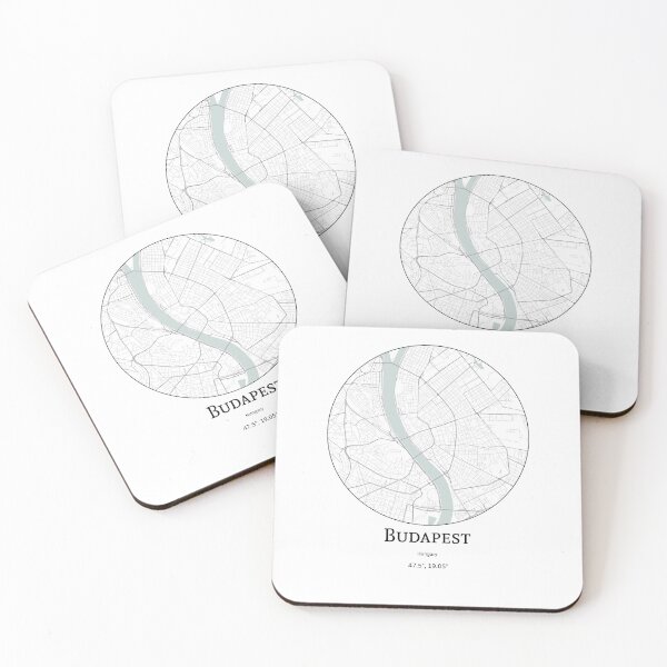 Item preview, Topography of Budapest designed and sold by JohnnysHeath.