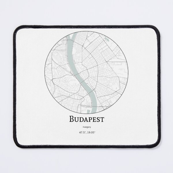 Item preview, Topography of Budapest designed and sold by JohnnysHeath.