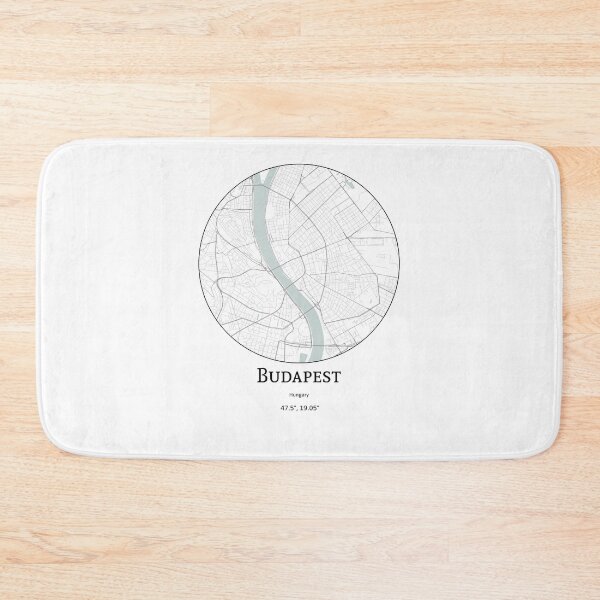 Item preview, Topography of Budapest designed and sold by JohnnysHeath.