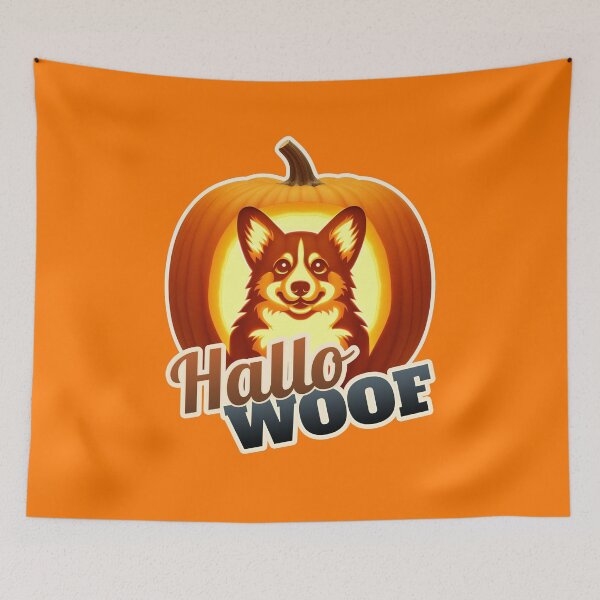 Item preview,  Halloween Pumpkin Corgi designed and sold by ThisDress.