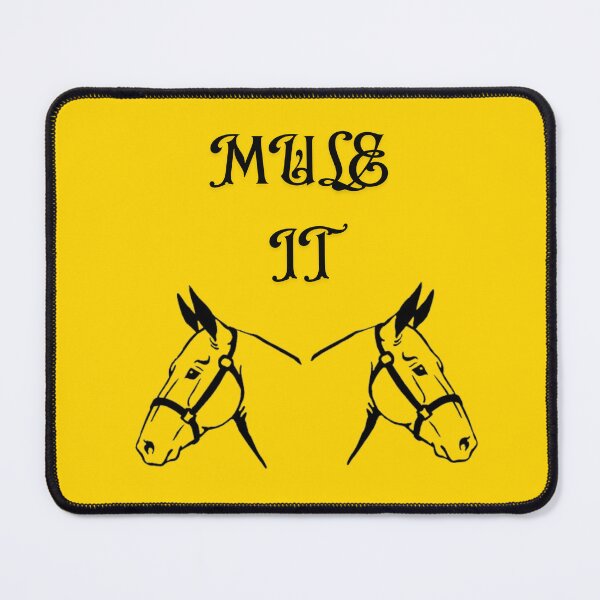 Item preview, Mule Sticker designed and sold by Feather Art.