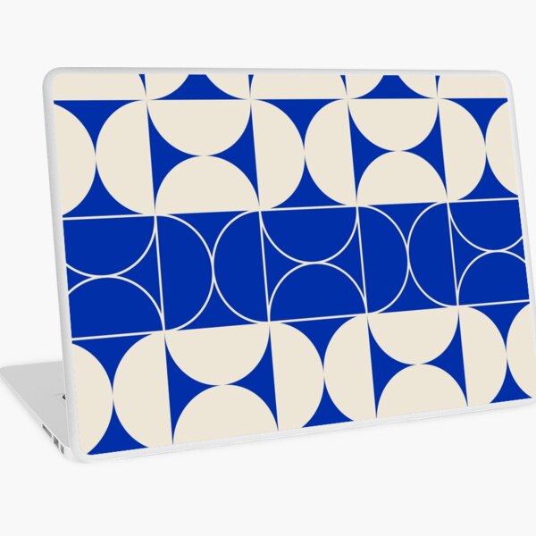 Item preview, Bauhaus Pattern Blue Beige designed and sold by lukassfr.