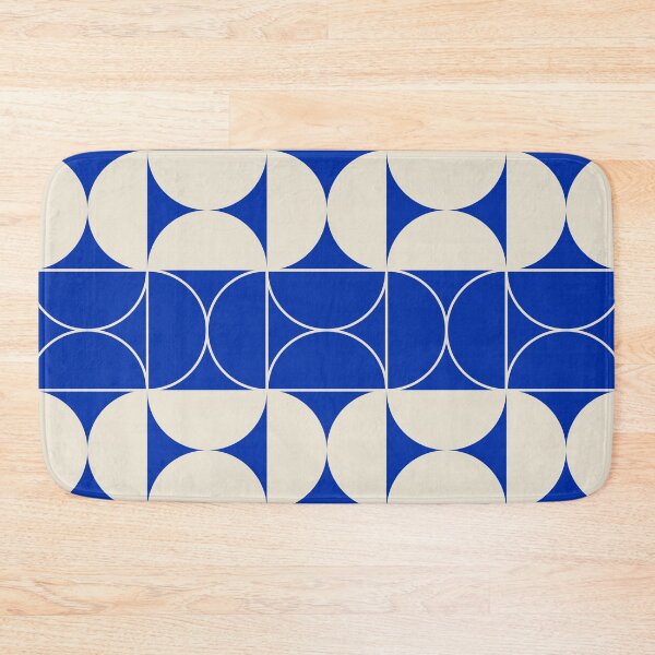 Item preview, Bauhaus Pattern Blue Beige designed and sold by lukassfr.