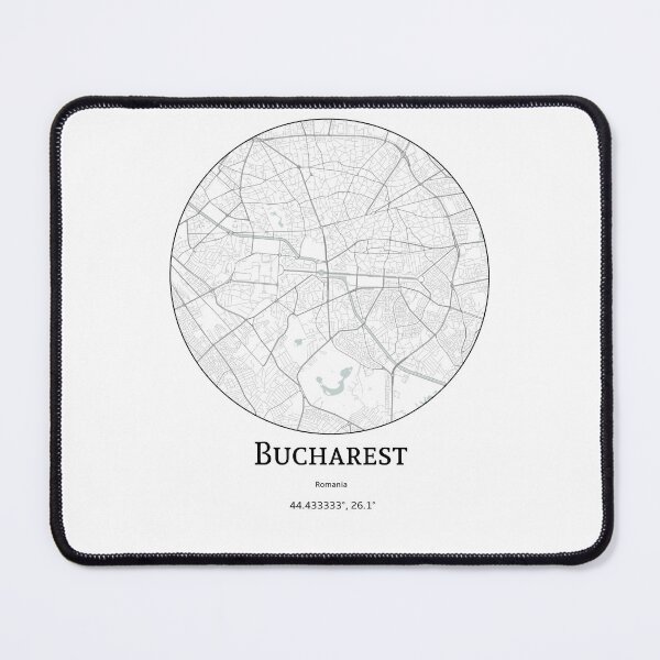 Item preview, Topography of Bucharest designed and sold by JohnnysHeath.